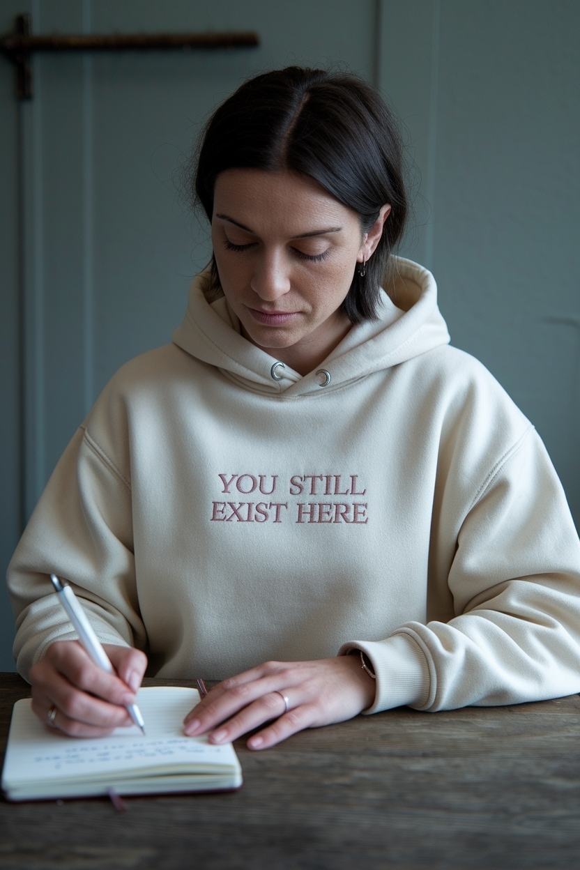 You Still Exist Here: Affirmations for Daily Life outfit idea