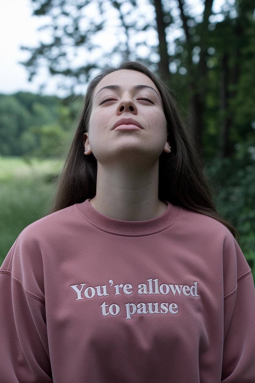You’re Allowed to Pause: Taking Time for Yourself outfit idea