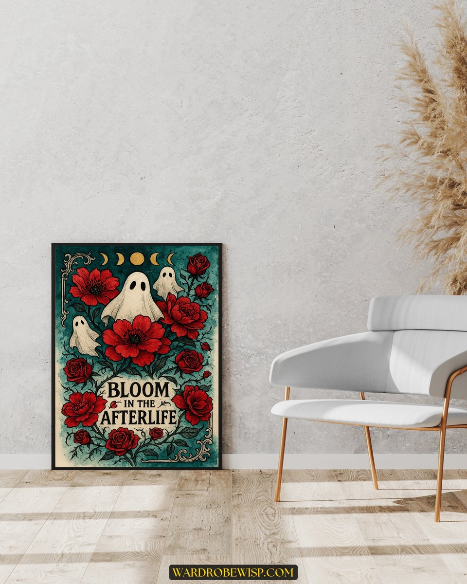 Bloom in the Afterlife Wall Art canvas