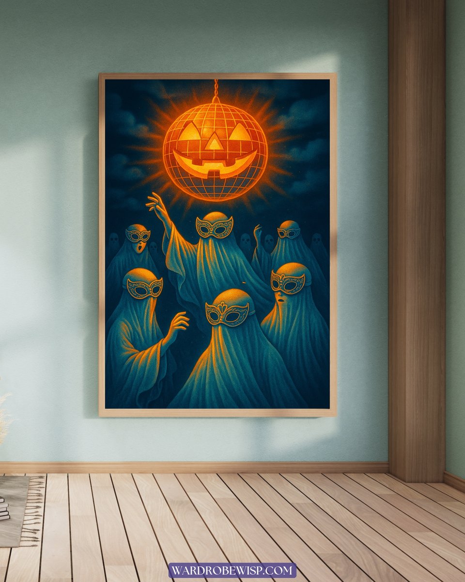 Ghost Disco Wall Art canvas