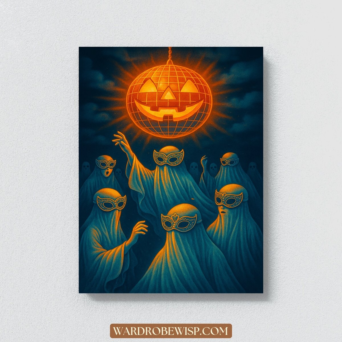 Ghost Disco Wall Art canvas