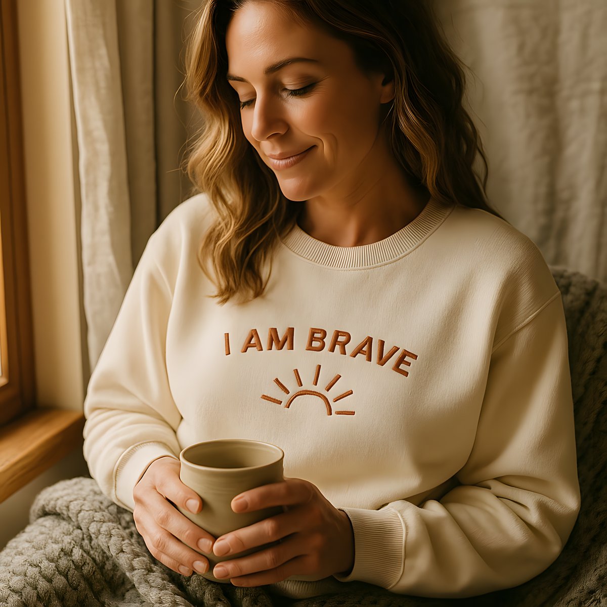 I am brave sweatshirt