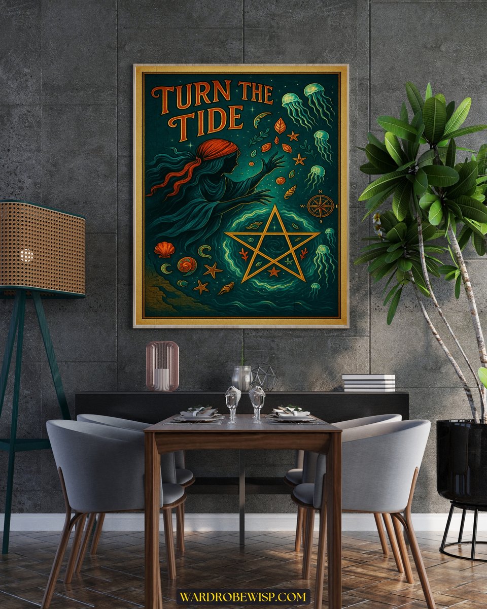 Sea Witch Wall Art canvas