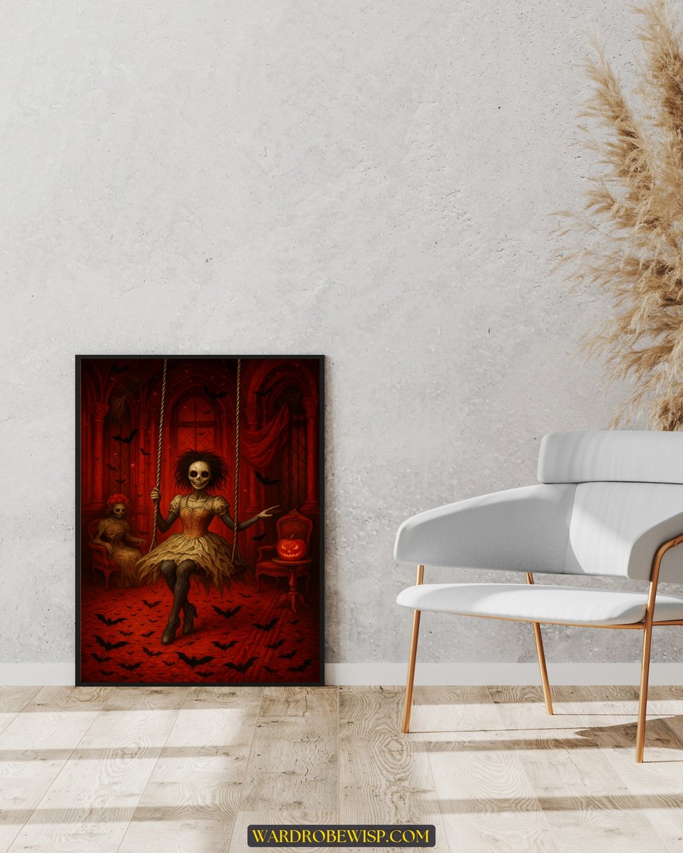 Skeleton Ballerina Art canvas