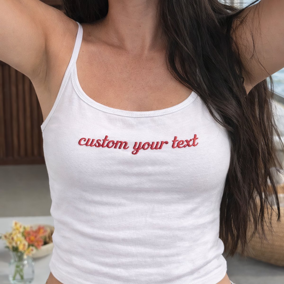 Bachelorette Gifts Bridesmaid Gifts Custom Embroidery Bridal Shower Comfort Colors Tank Top Women tanktop