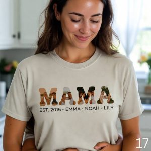 Best Mom Ever Photo Shirt Comfort Colors 1717, Per