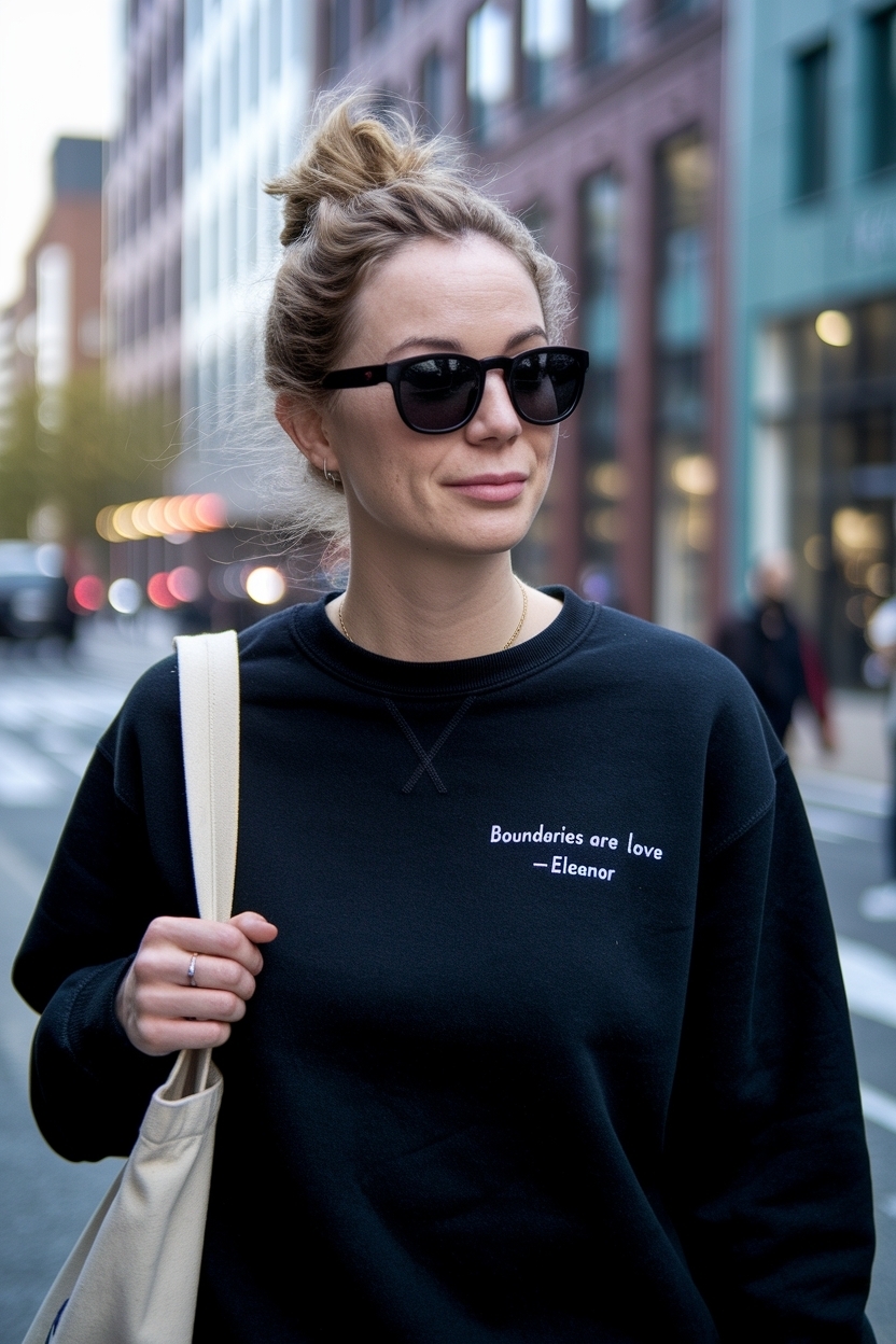 Boundaries are Love Eleanor: Chic Outfits for Self-Care outfit idea