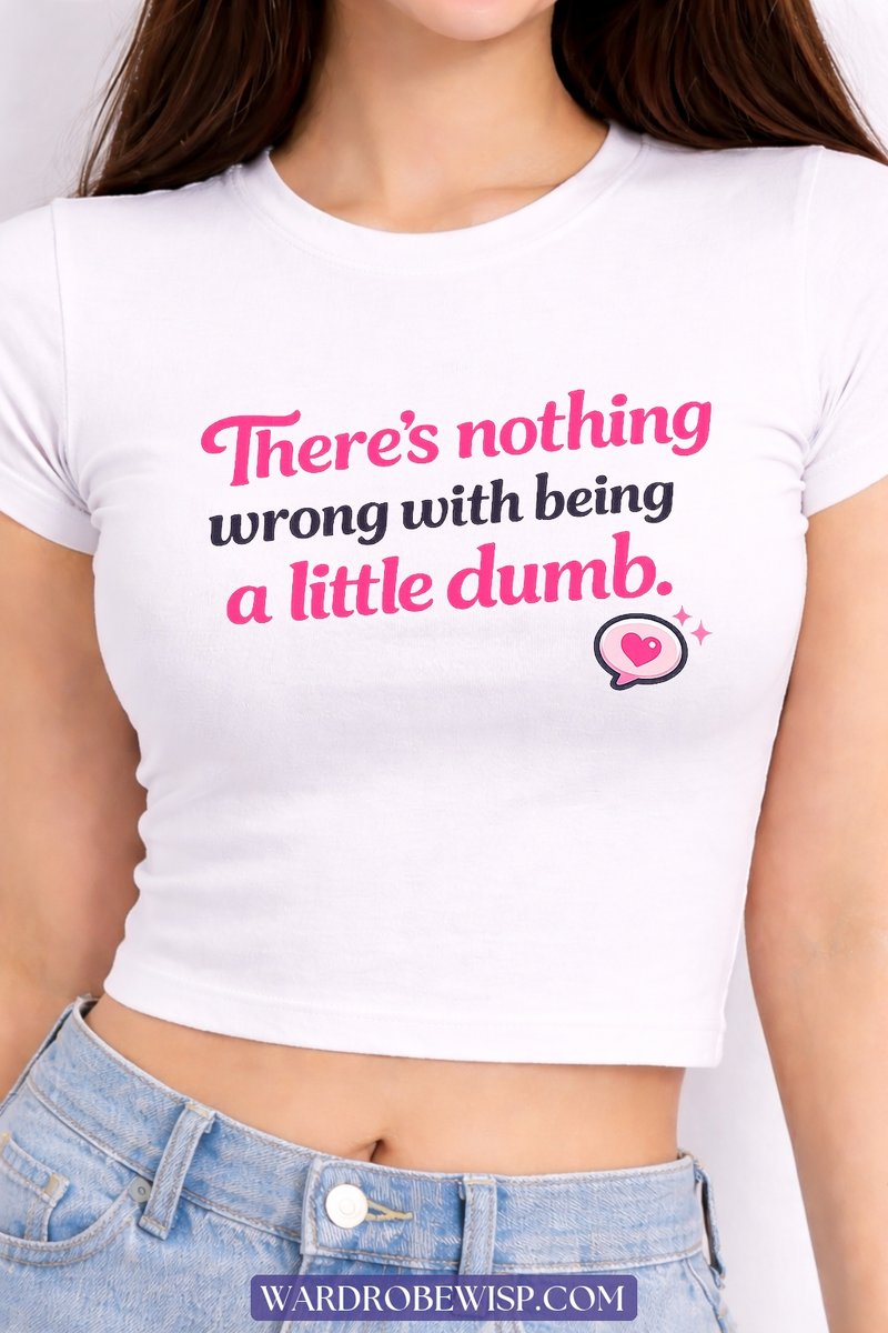 Brat Shirt Baby Tee Y2K 90s Vintage Aesthetic Custom Text Tee baby tee