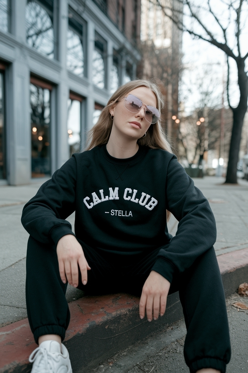 Calm Club Stella: Chic and Comfortable Fashion outfit idea