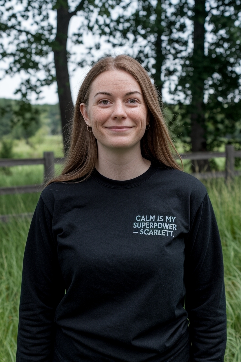 Calm is My Superpower Scarlett: Harnessing Inner Calm outfit idea