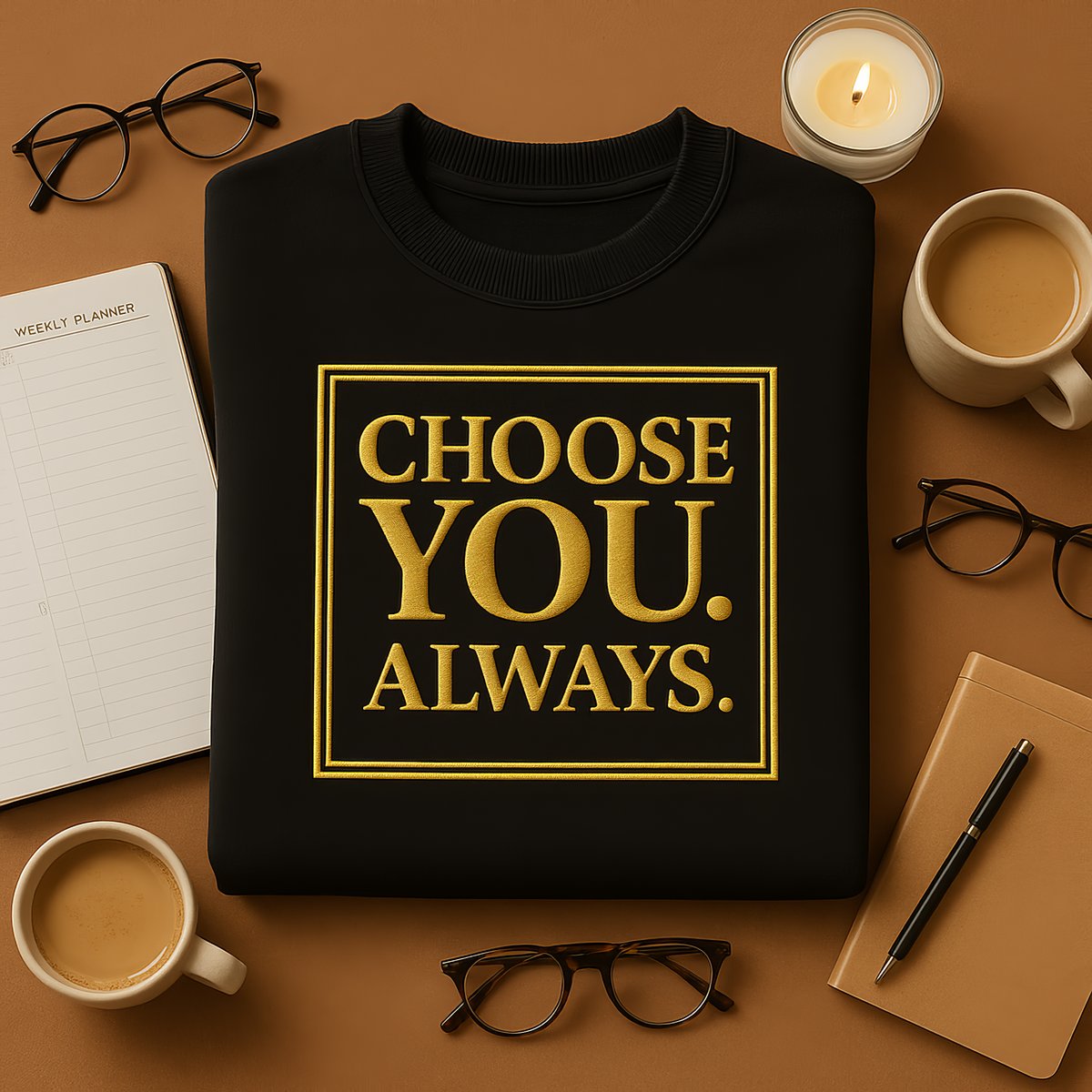 choose you always sweatshirt