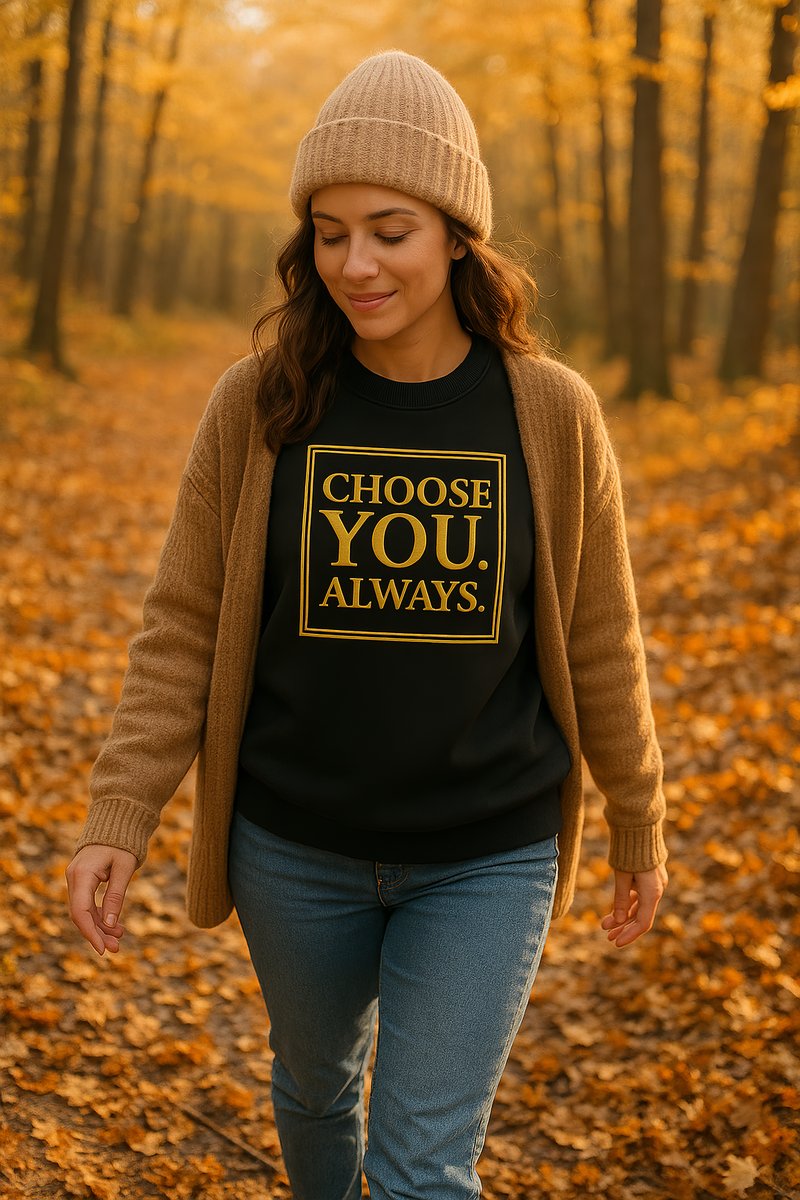 choose you always sweatshirt