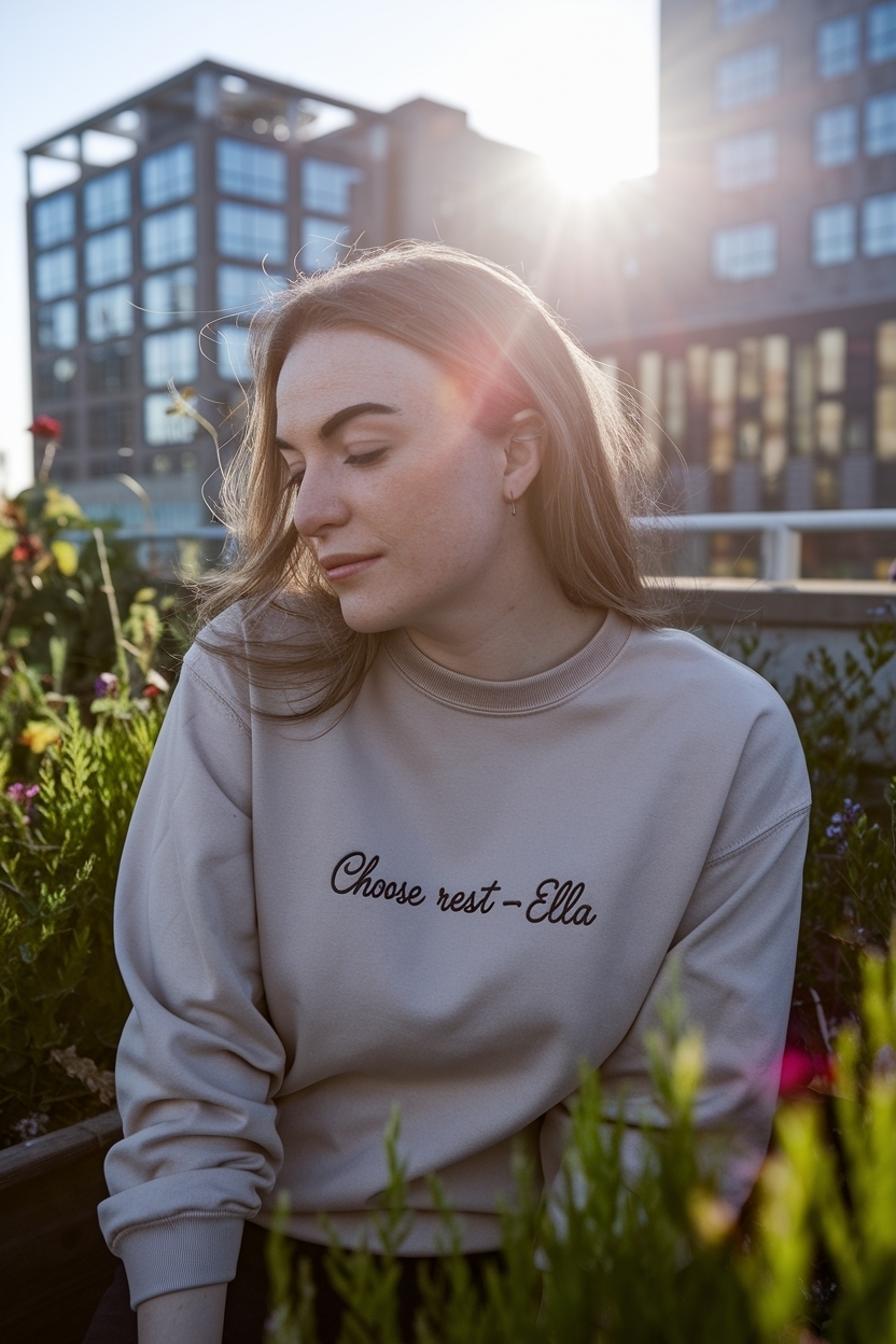 Choose Rest Ella: Prioritizing Self-Care outfit idea