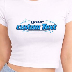 Comfort Colors Real Person Mockup Custom Shirt Y2K