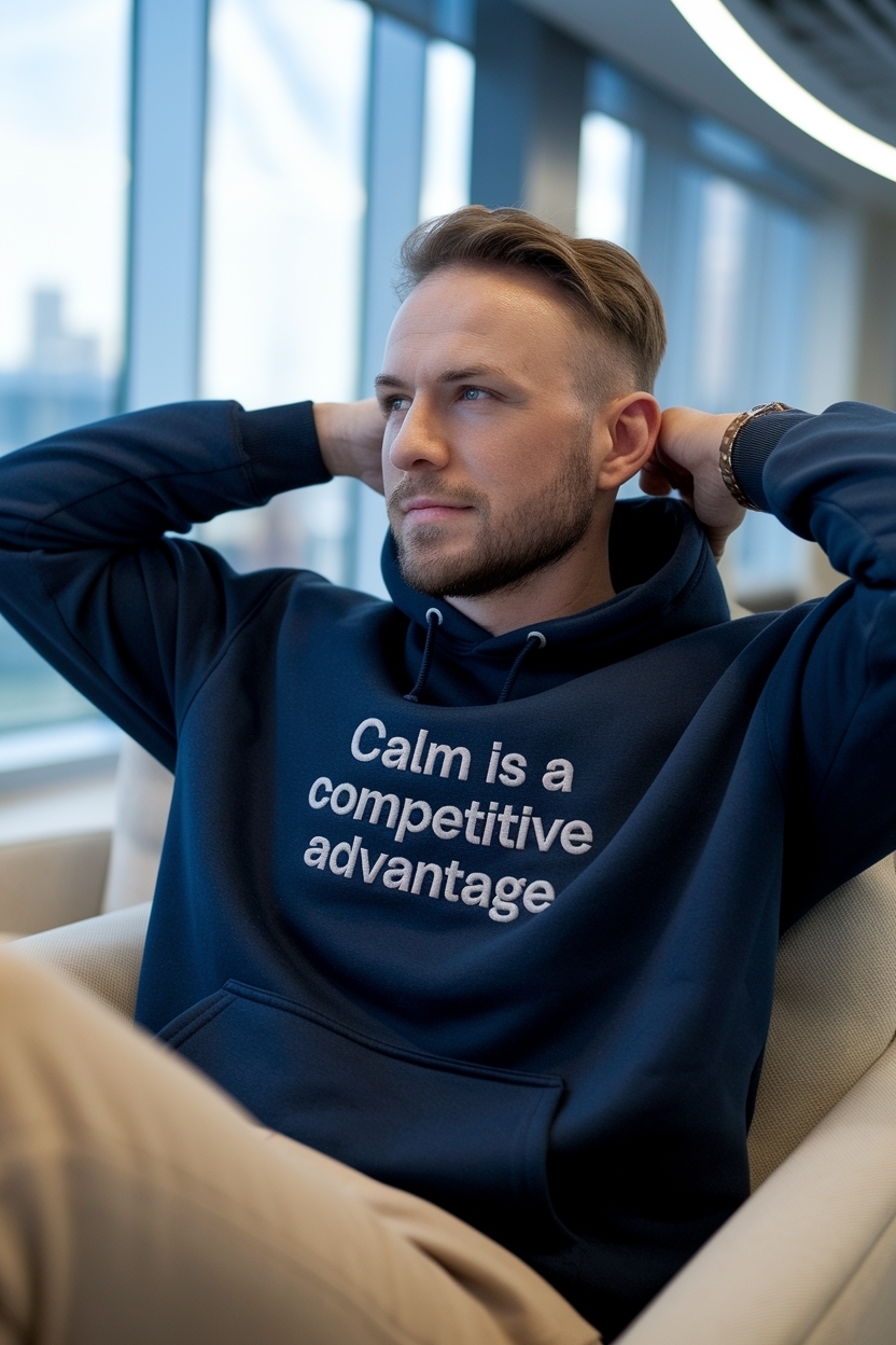 Corporate Calm Hoodie: Professional Yet Cozy Vibes outfit idea