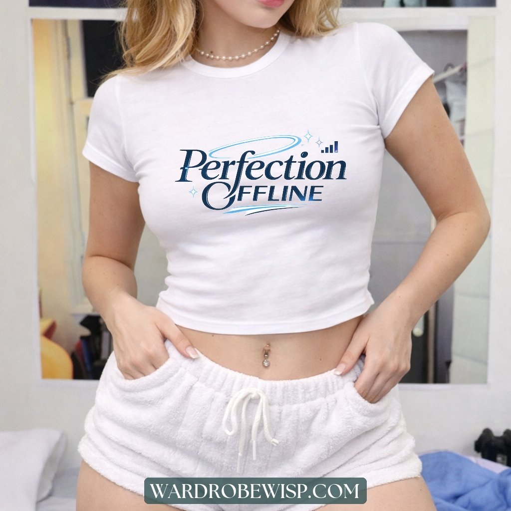 Custom Gift Clothes Personalized Baby Tee Y2K Crop Top Her baby tee