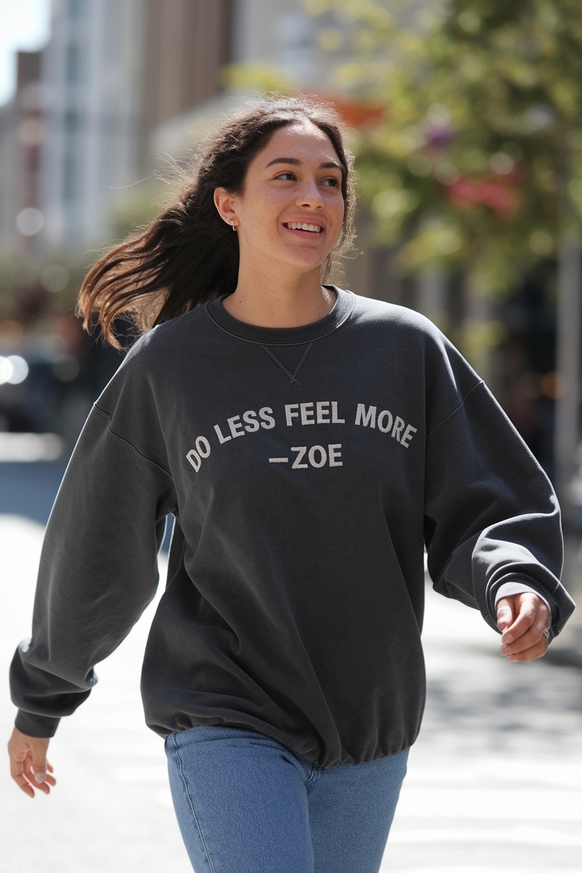 Do Less Feel More Zoe: The Art of Mindful Living outfit idea