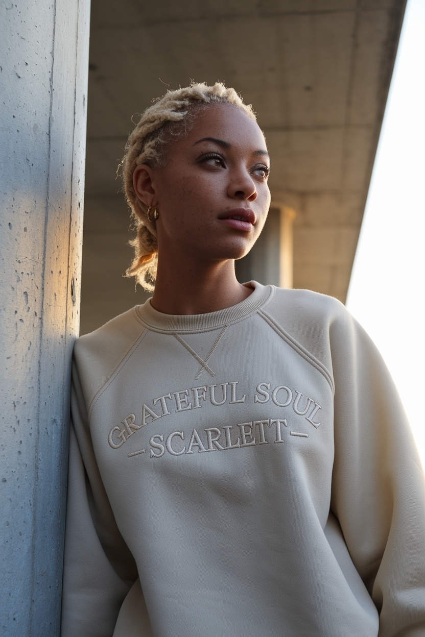 Grateful Soul Scarlett: Embracing Positivity in Style outfit idea