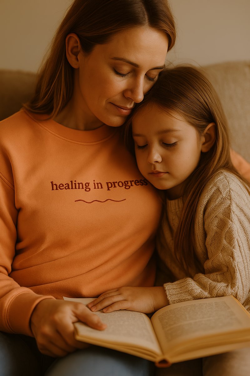healing in progress sweatshirt