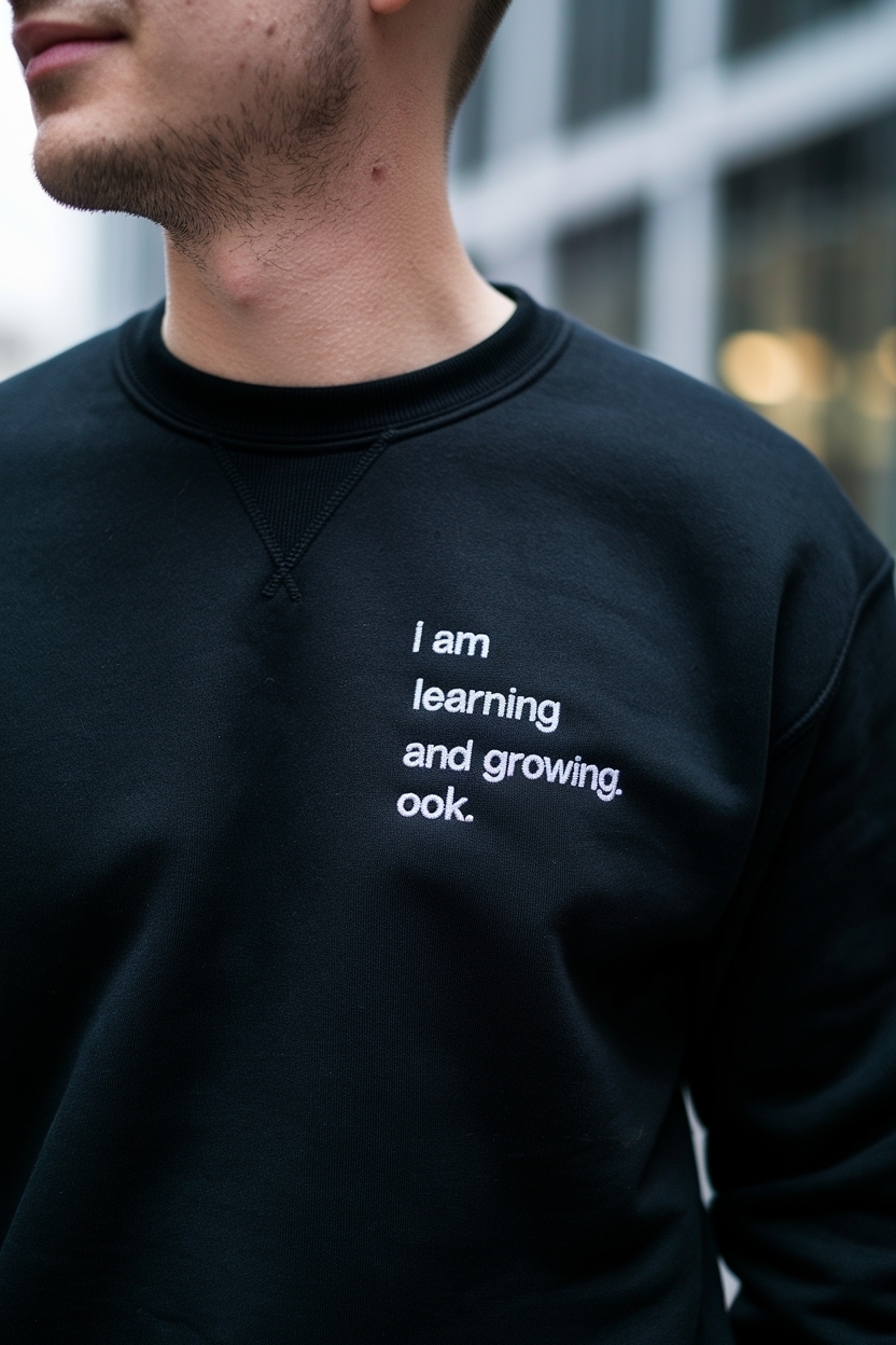 I Am Learning and Growing: The Path to Personal Growth outfit idea