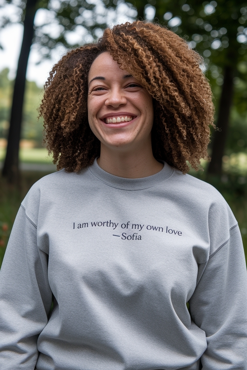 I Am Worthy of My Own Love Sofia: Self-Love Essentials outfit idea