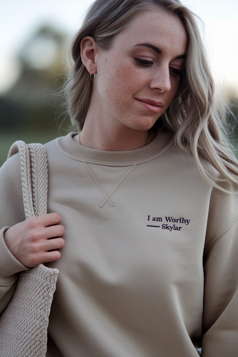 I Am Worthy Skylar: Fashion Choices for Self-Acceptance outfit idea