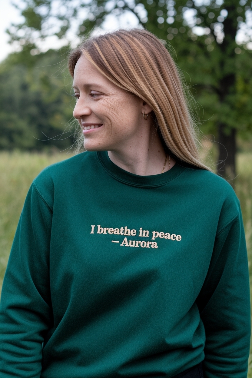 I Breathe in Peace Aurora: Gentle Style Choices outfit idea