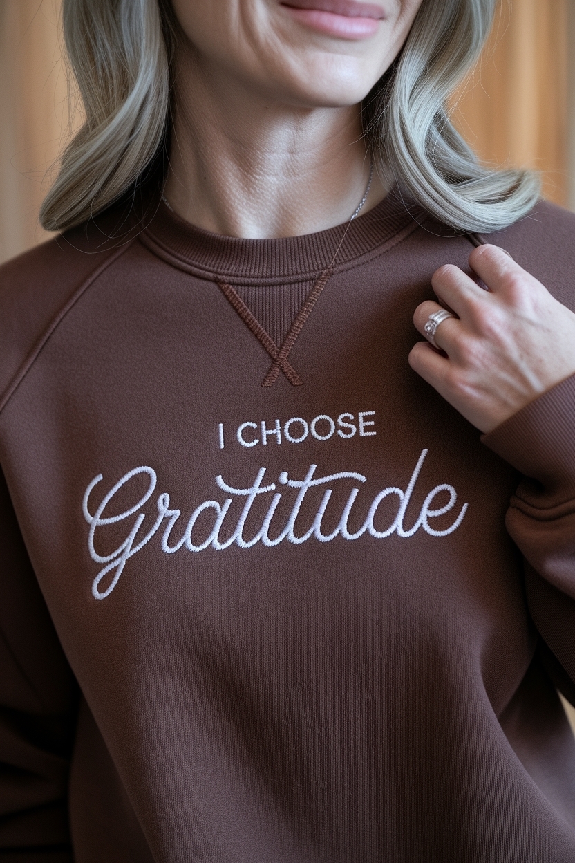 I Choose Gratitude: Fashion with a Positive Vibe outfit idea