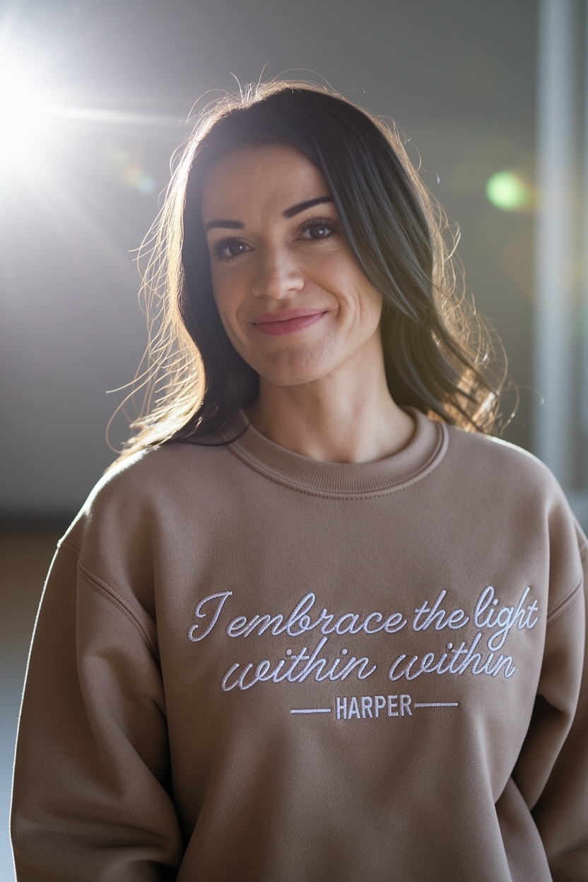 I Embrace the Light Within Harper: Finding Your Inner Glow outfit idea