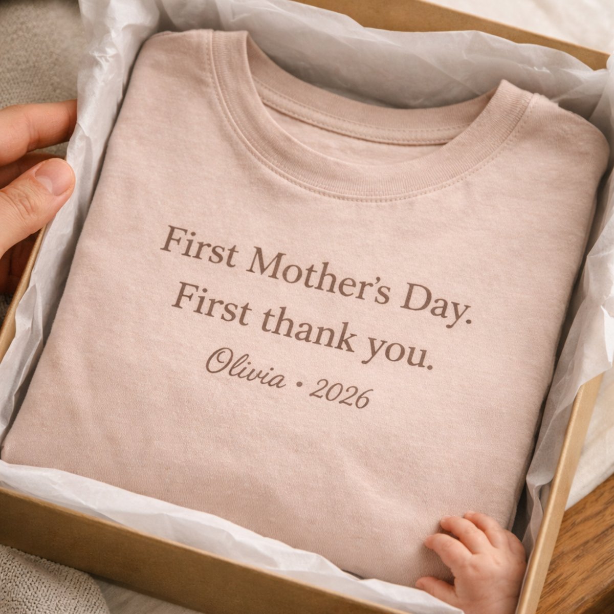 Mother Day Gift 2026, Birthday Flower Bouquet Box, Beautiful Gift for Mom's Birthday, Comfort Colors 1717 tshirt