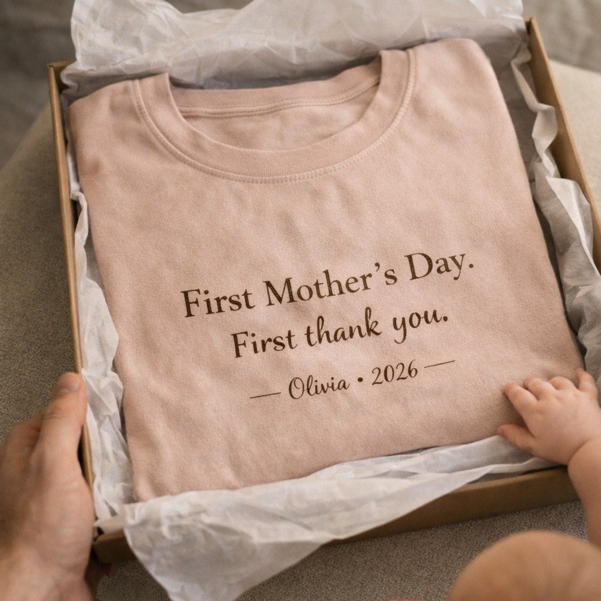 Mother Day Gift 2026, Birthday Flower Bouquet Box, Beautiful Gift for Mom's Birthday, Comfort Colors 1717 tshirt