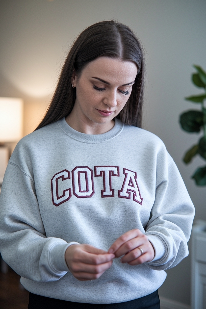 OT Assistant Appreciation Crewneck: A Special Tribute outfit idea