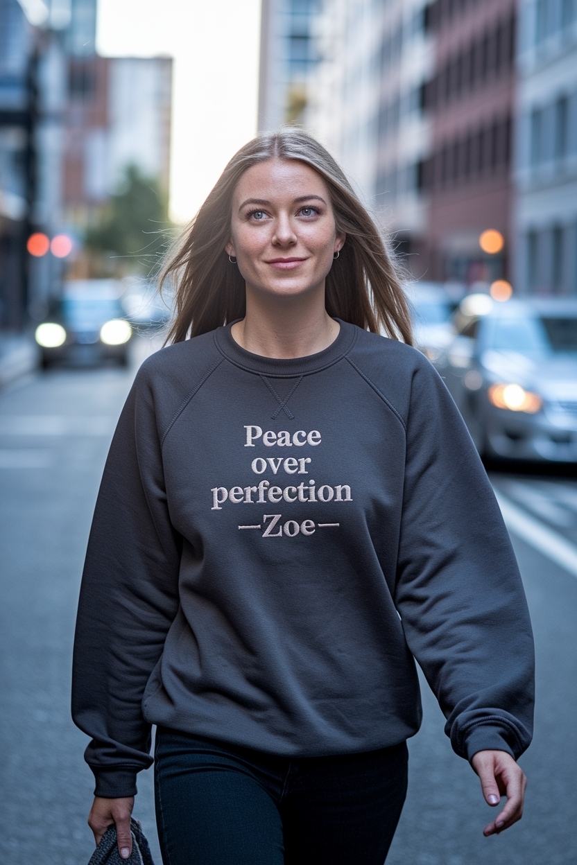 Peace Over Perfection Zoe: The Art of Letting Go outfit idea