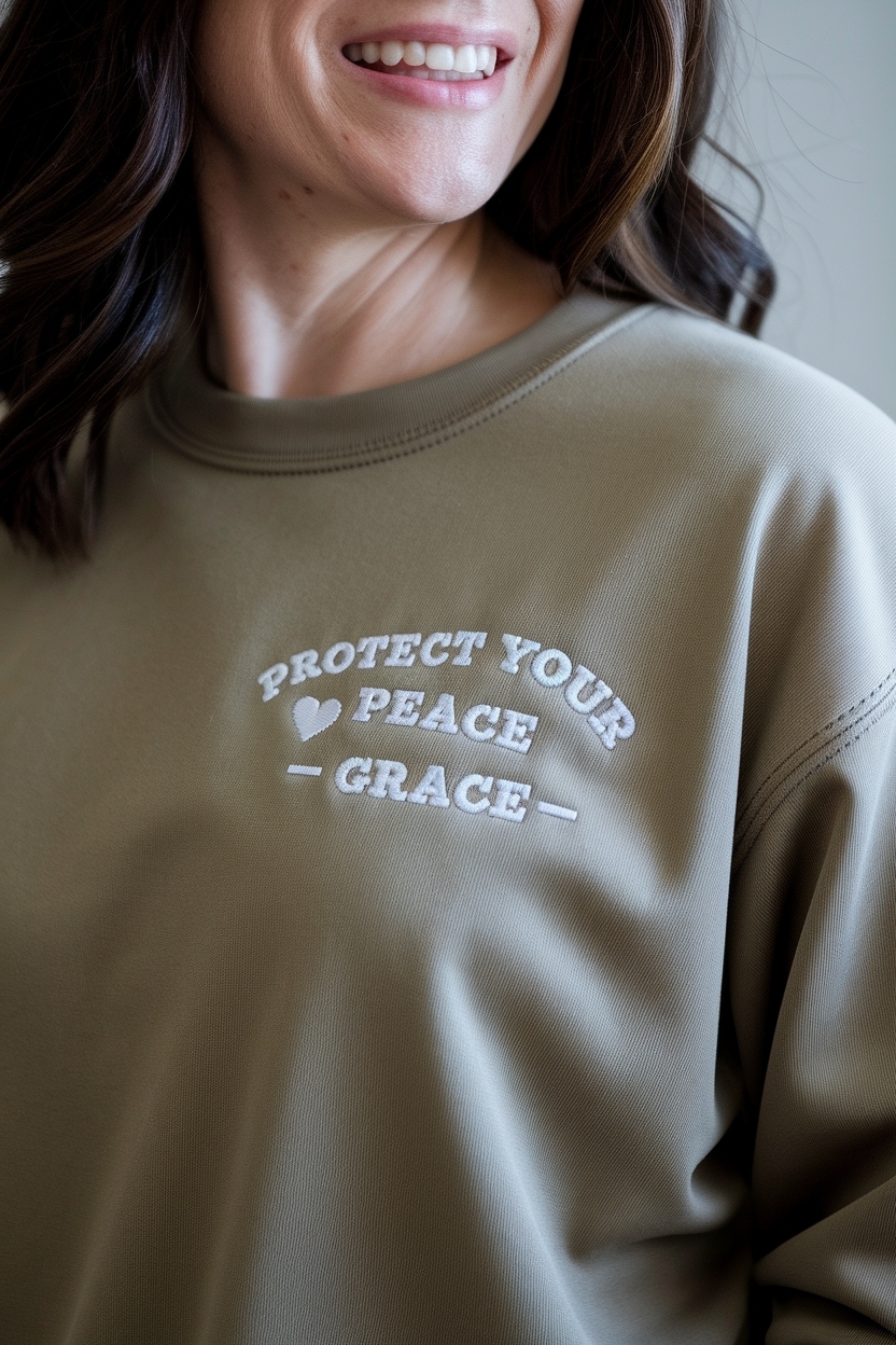 Protect Your Peace Grace: Fashion Meets Tranquility outfit idea
