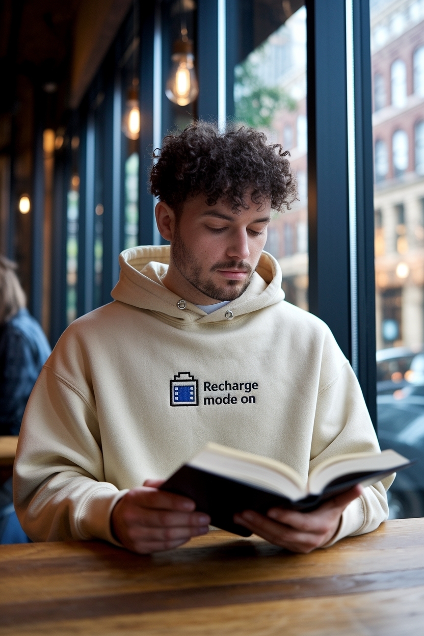 Recharge Mode On Introvert Hoodie: Style for Quiet Moments outfit idea