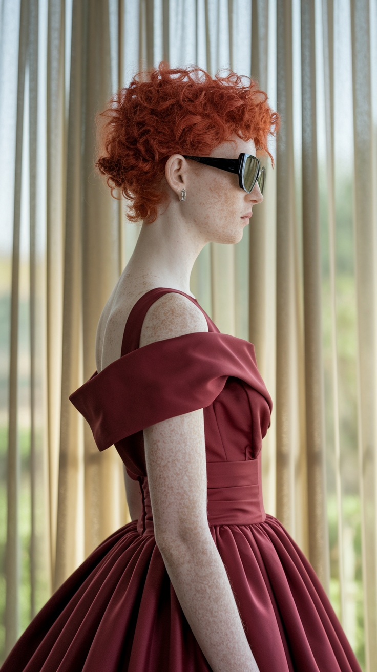 Inspiration: Red Hair Red Dress for Stunning Outfits outfit idea