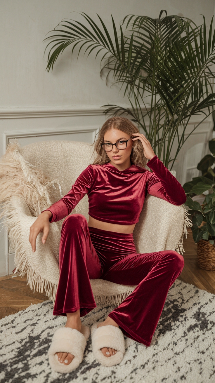 The Timeless Appeal of a Red Velvet Outfit outfit idea