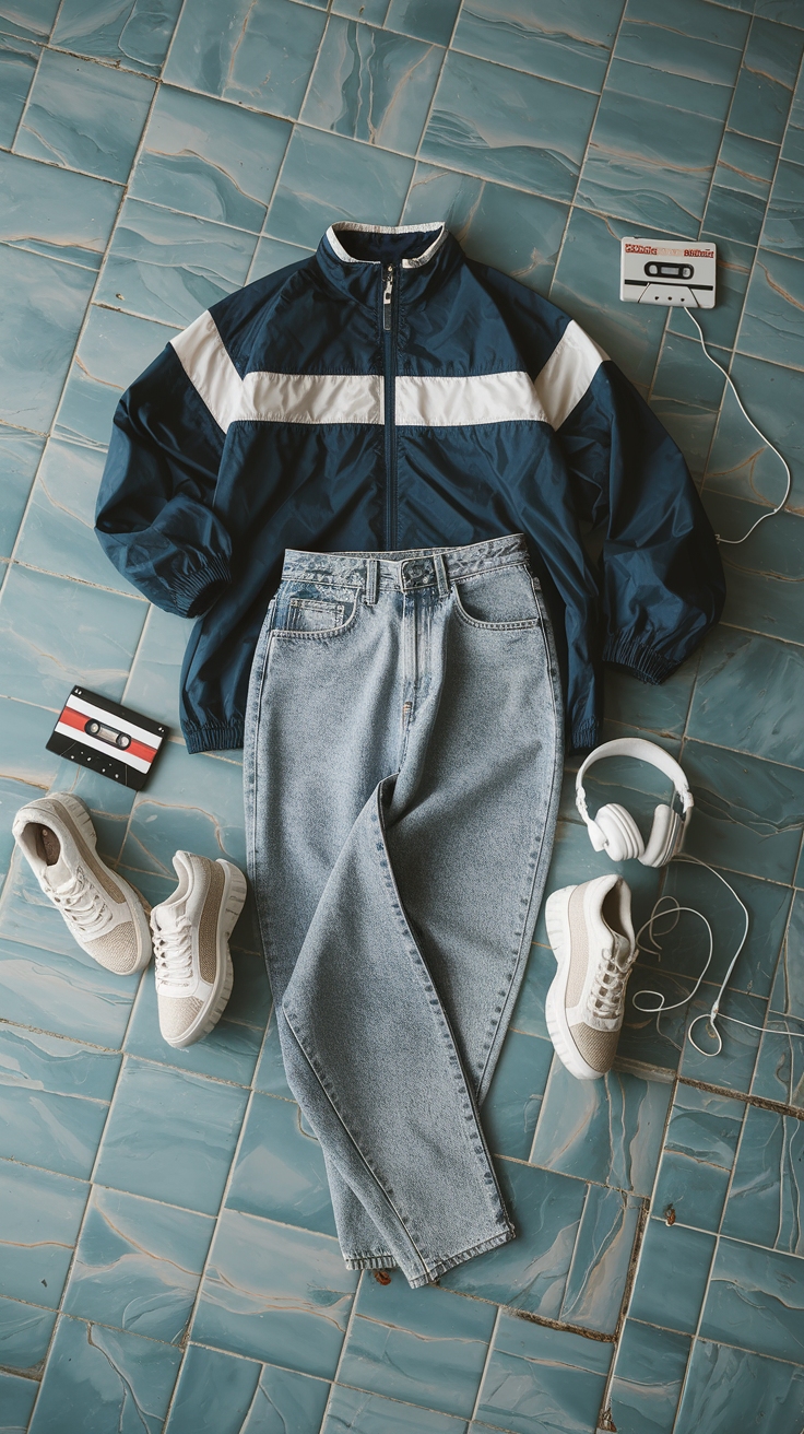 Capturing the Retro 90s Aesthetic in Modern Wardrobes outfit idea
