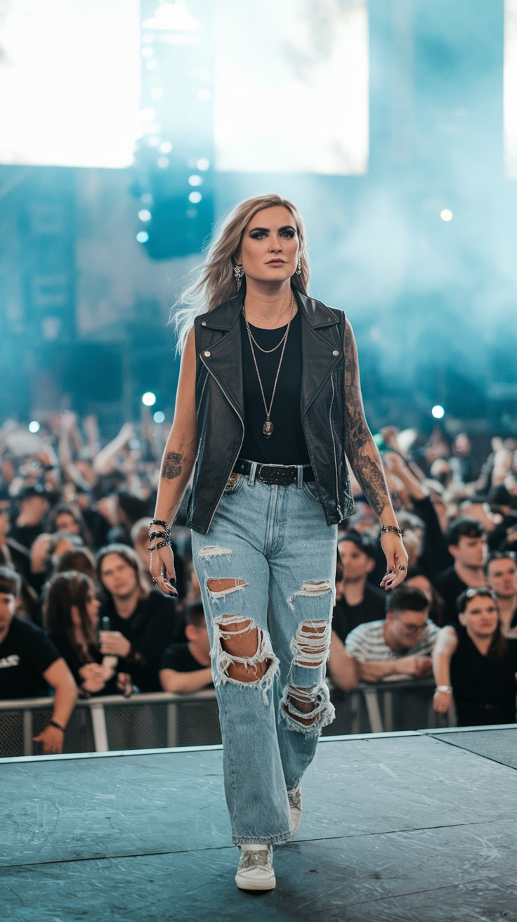 Best Rock Music Festival Outfits for Ultimate Comfort outfit idea