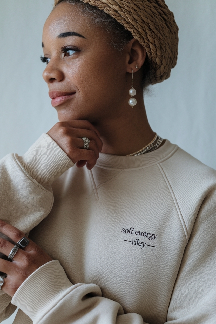 Soft Energy Riley: Embracing Gentle Fashion Choices outfit idea