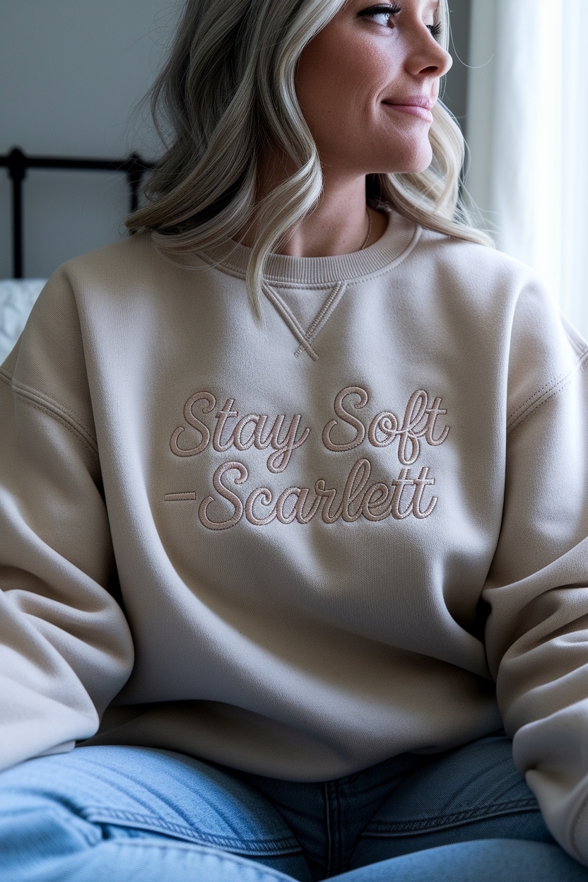 Stay Soft Scarlett: Embracing Gentle Textures and Styles outfit idea