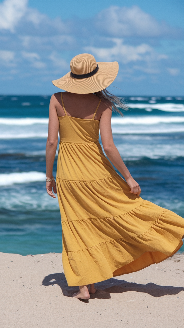 Sun Dresses Long Summer Maxi: Embrace the Warmth outfit idea
