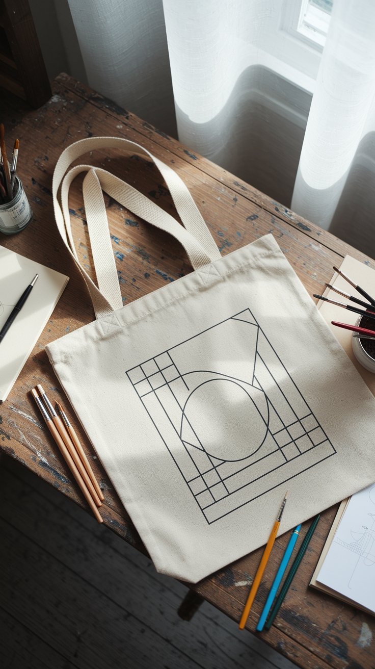 Tote Bag Design Easy: Simple Ideas to Try outfit idea
