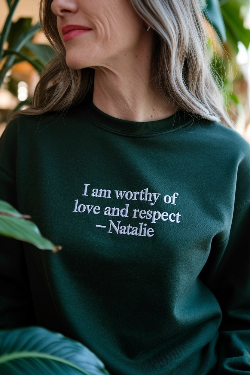 Worthy of Love and Respect Natalie: Embracing Self-Worth outfit idea