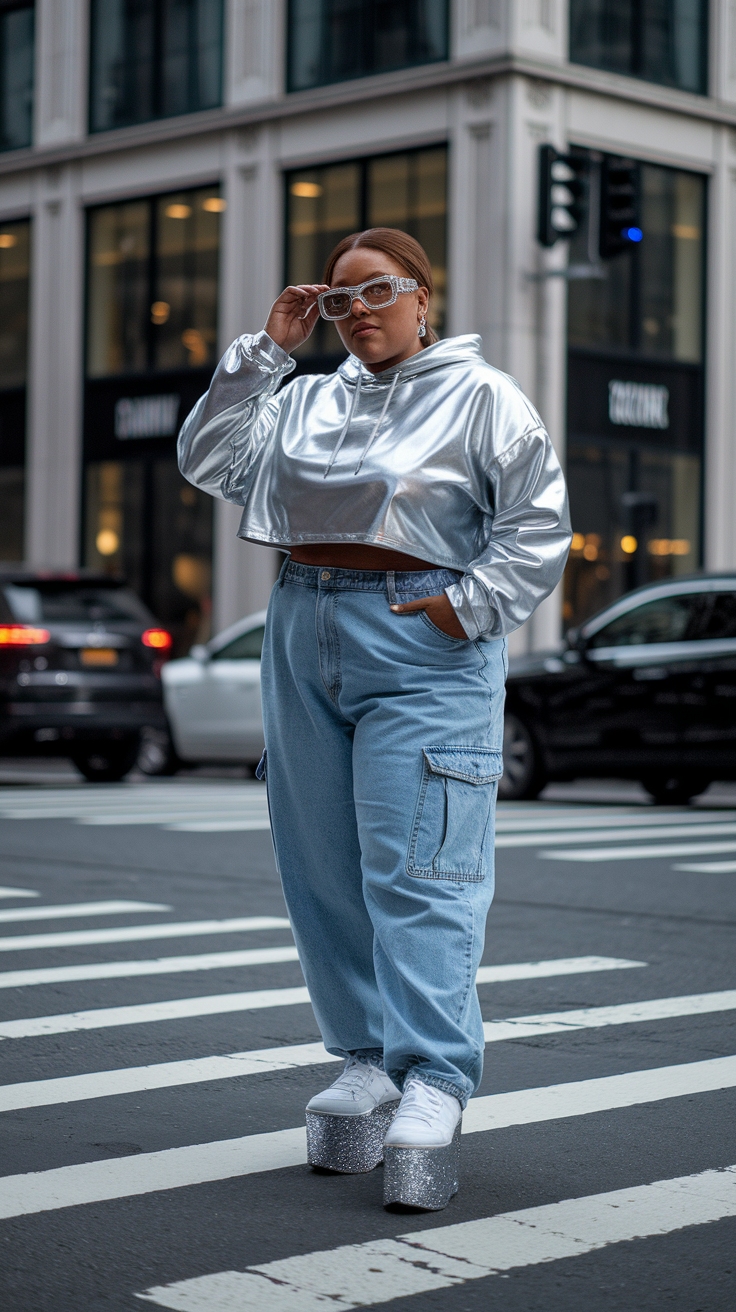 Y2K Fashion Plus Size Street Styles for Every Body Type outfit idea