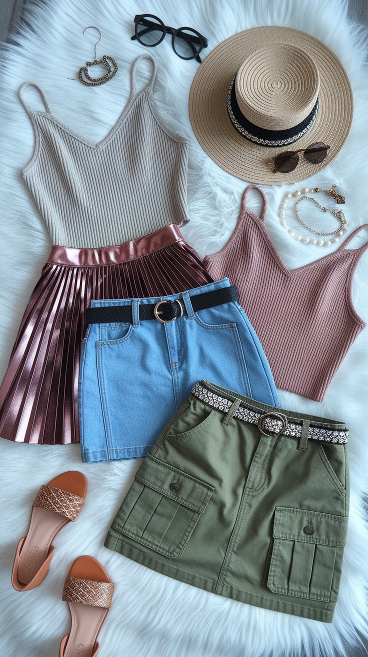 Stylish Y2K Fashion Skirts for Every Occasion outfit idea