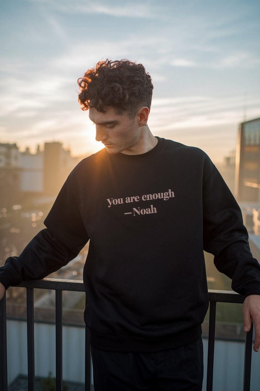 You Are Enough Noah: Confidence Through Clothing outfit idea