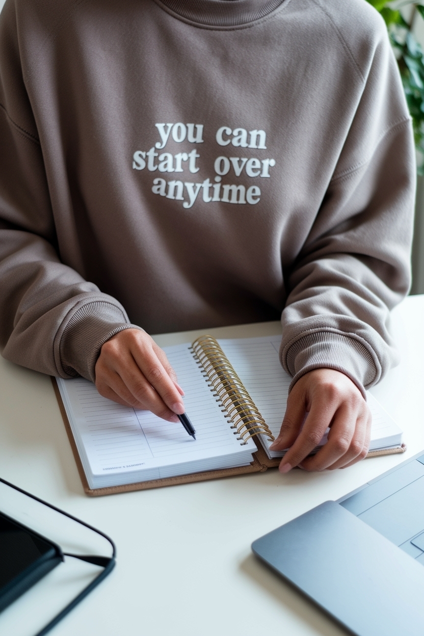 You Can Start Over Anytime: A Reminder in Style outfit idea